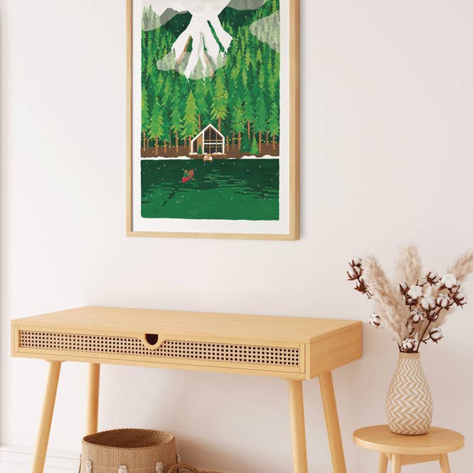 ALL THE WAYS TO SAY - Europe - Venta al por mayor Ilustración - Estampa Chamonix1