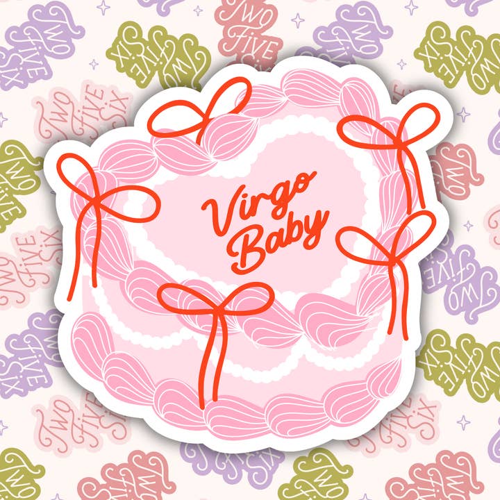 Autocollant Bébé Vierge pour la vente par 256 Craft Co