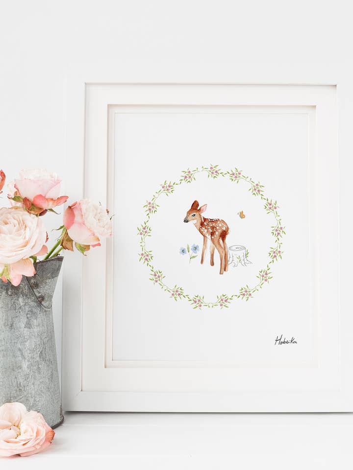 Fawn, Art Print for wholesale by Hobeika Art
