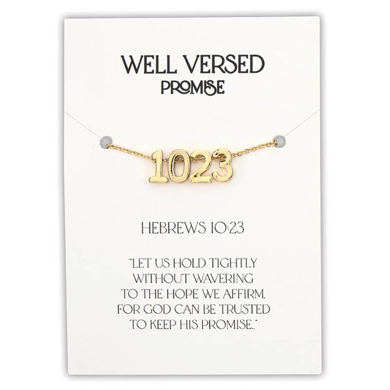 Faithworks by Creative Brands - Wholesale Retailer Display - Jewelry - Verse Necklace Filled Display - Spring 258