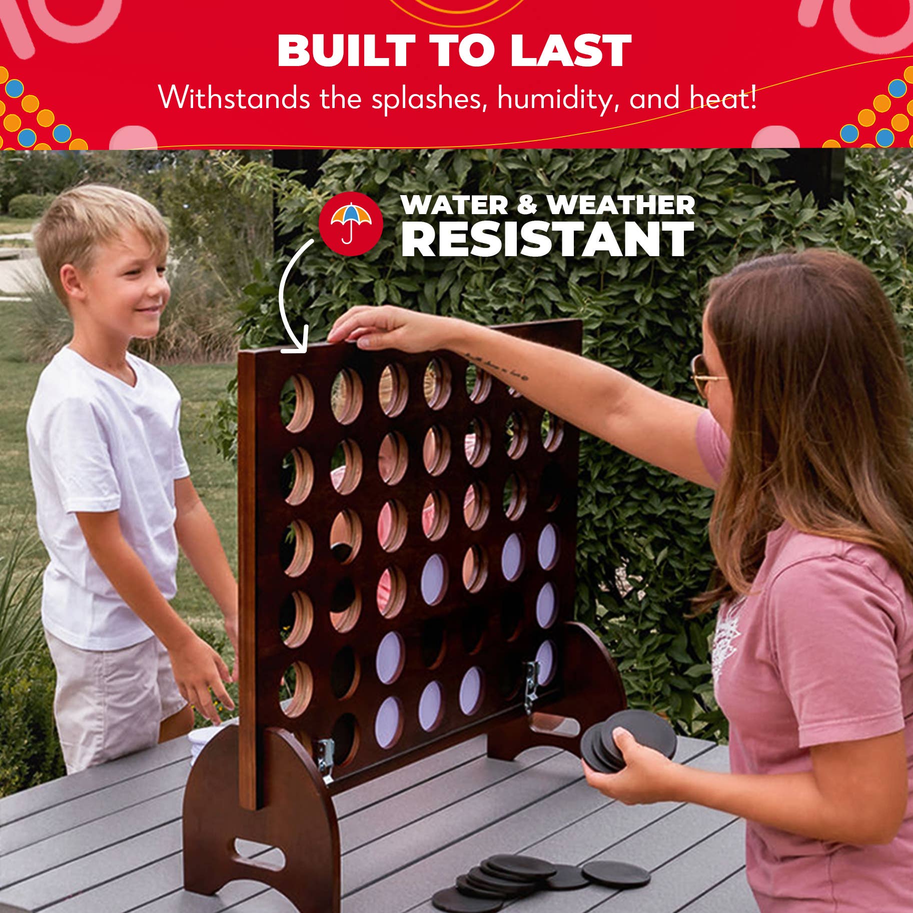 Swooc Games - Wholesale Board Game - Giant Four in a Row3