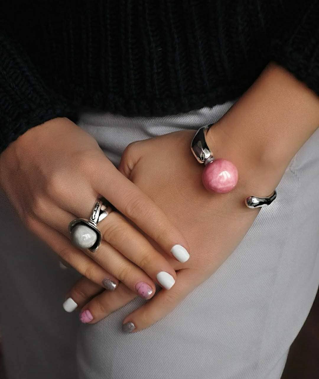 All Silver saucer ring for wholesale on Faire5