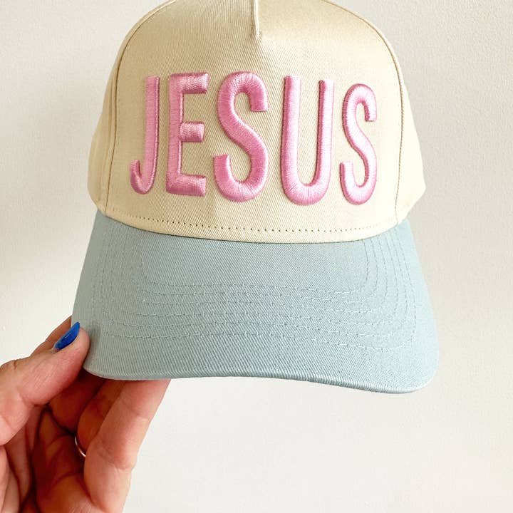 Social Statement - Wholesale Trucker Hat - Women's - JESUS Vintage Trucker Hat0