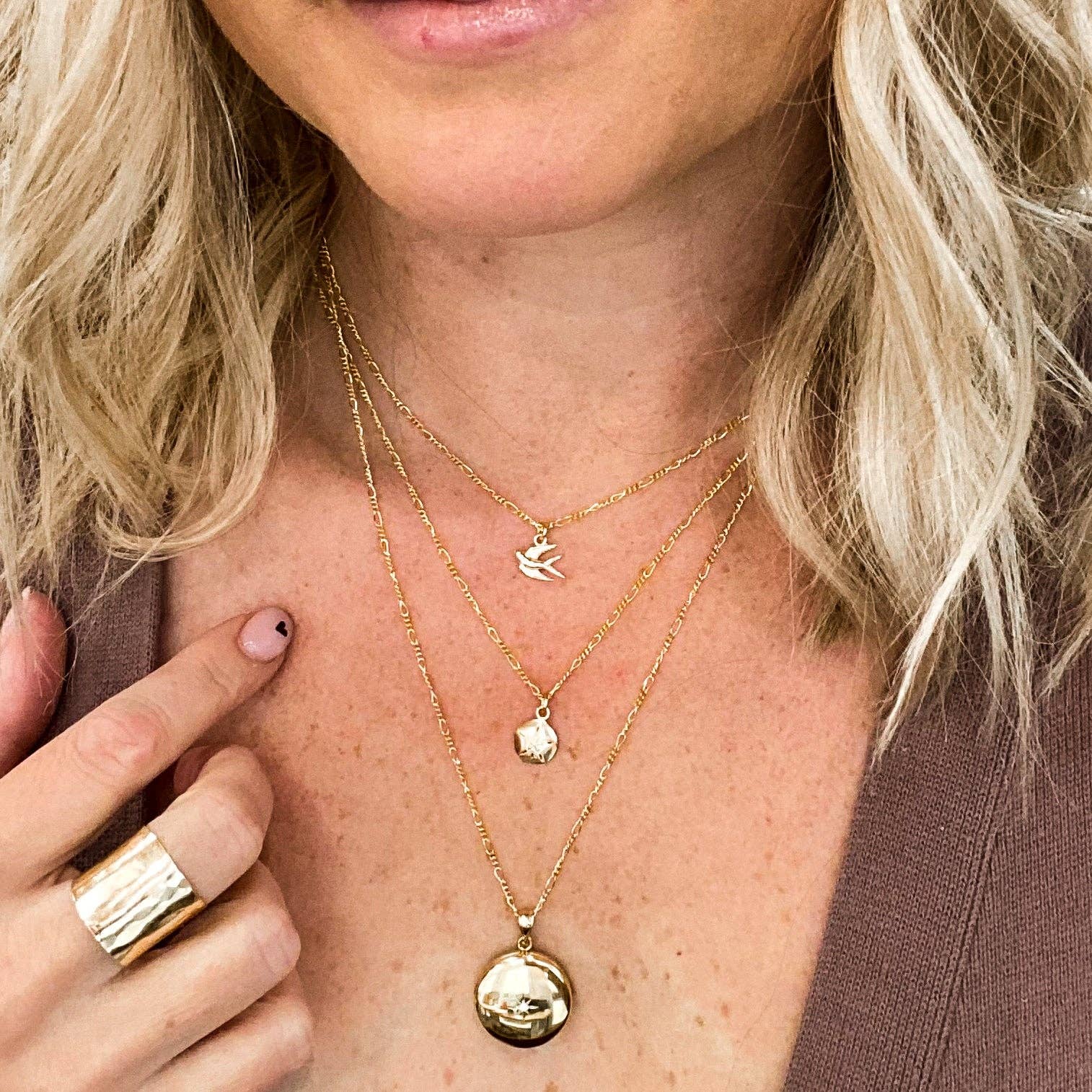 Derive Jewelry - Vendita all'ingrosso Collane con medaglione - Collana Treasure Island Locket4