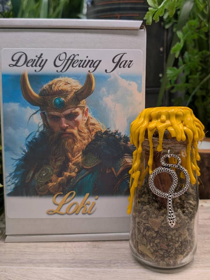 God Loki ritueelset – Chaos, verandering en trucs voor magie-altaar voor wholesale door Mystical Roots