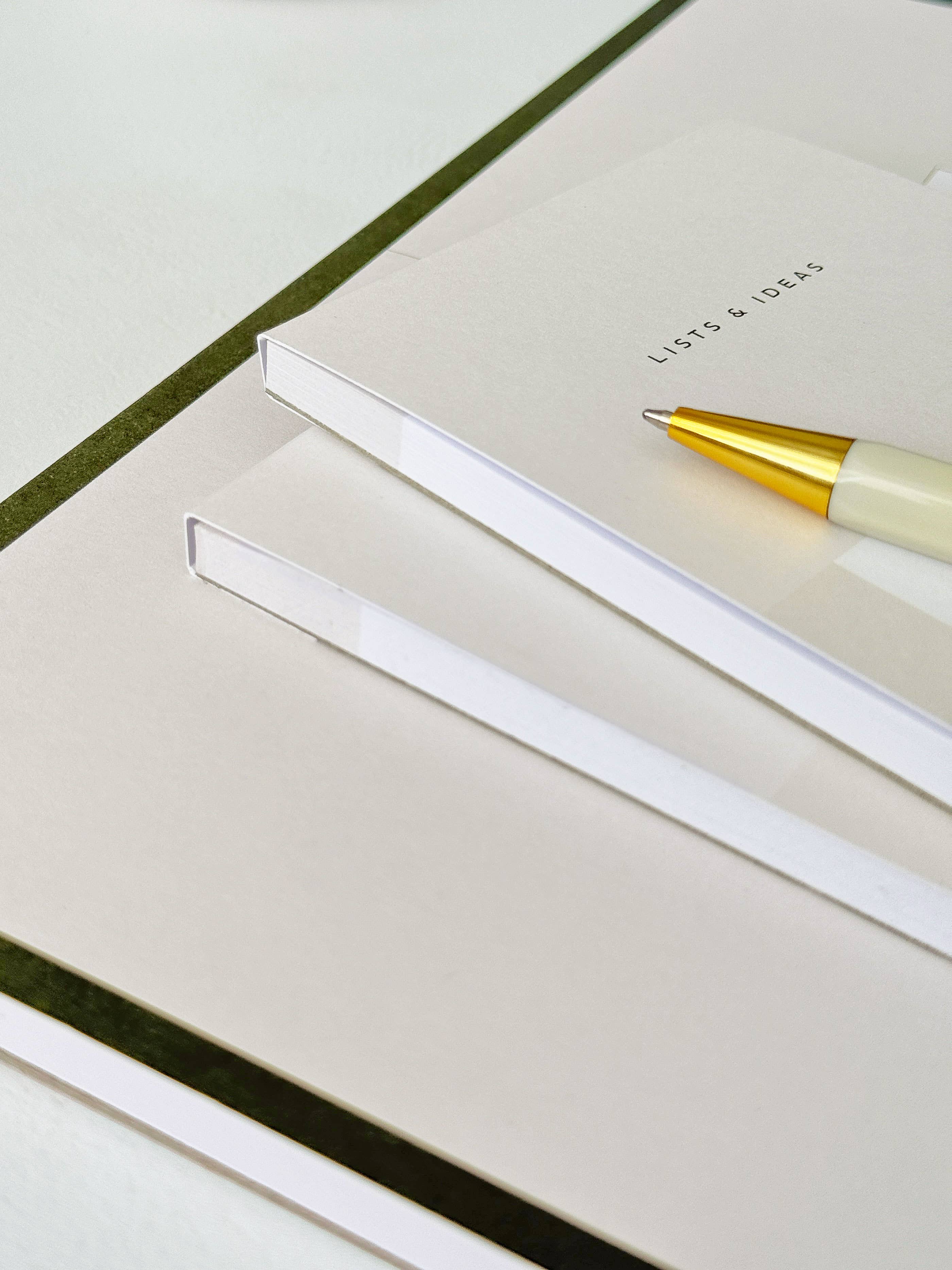 AIM Studio Co - Wholesale Notepad - Slim To Do List Notepad with Stripe Cover3