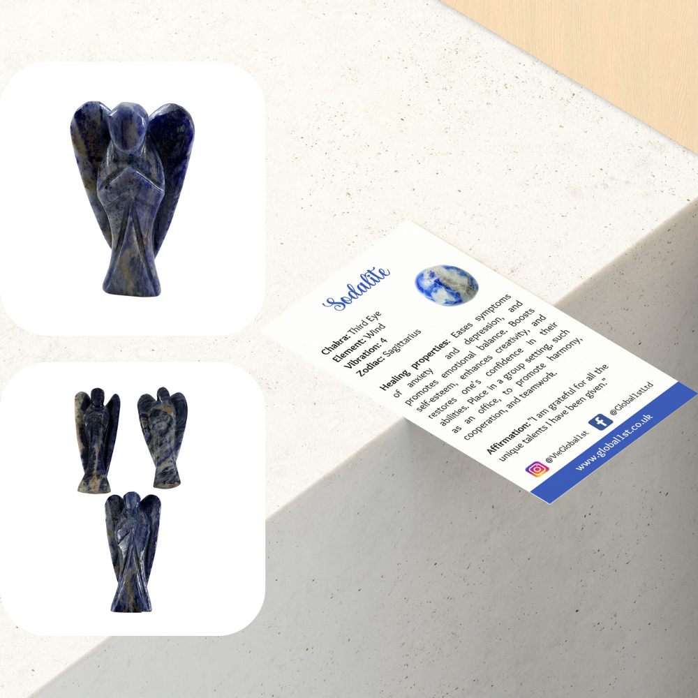 VIE – Großhandel Dekofigur – Kristall-Engel, 7,5 cm65