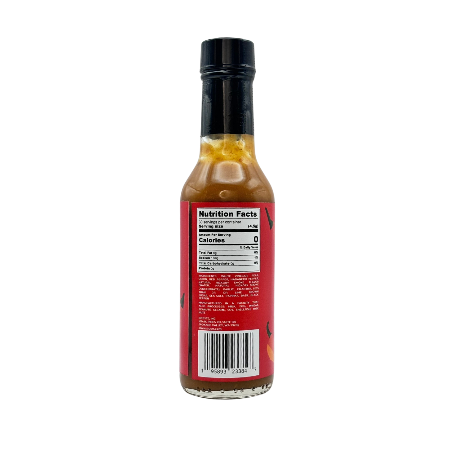 Elixir Sauce Co - Wholesale Hot Sauce - Elixir Sauce Co Smoky Habanero Hot Sauce2