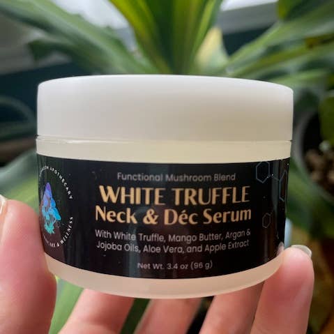 Glowshroom Apothecary - Wholesale Body Balm/Butter - White Truffle Neck & Décolletage Serum1