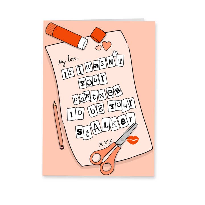 Tarjeta de amor - Acosador para venta al por mayor de Deadpixel