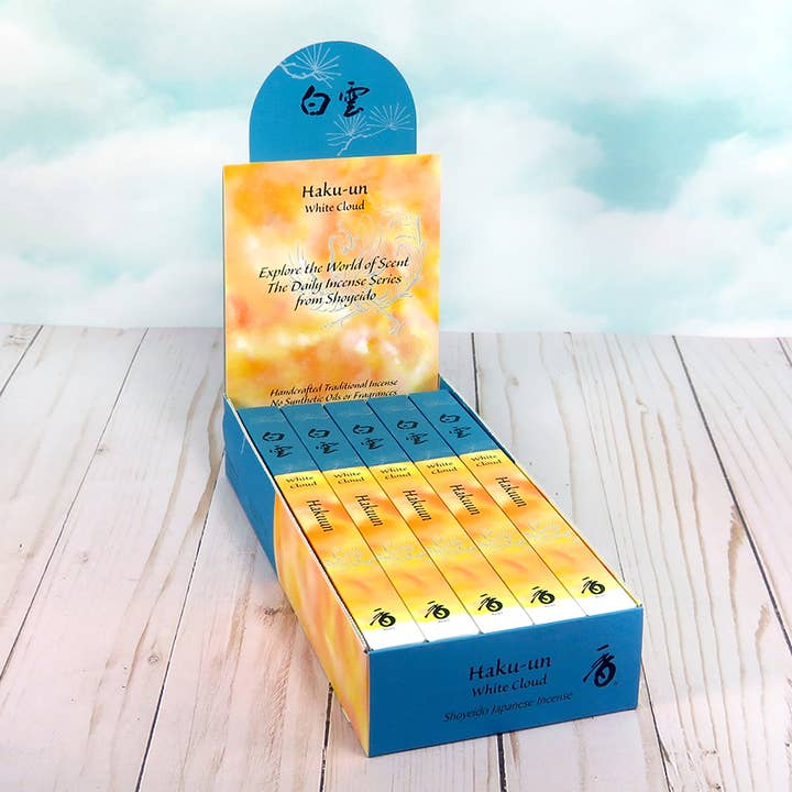 Shoyeido Incense - Wholesale Incense - Haku-un - White Cloud