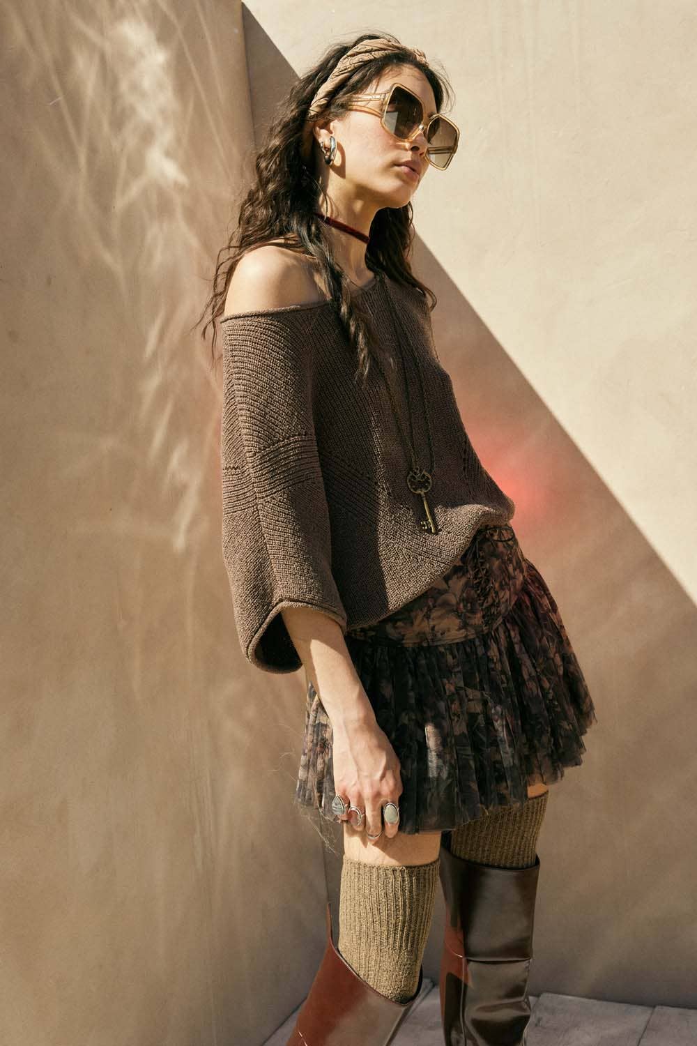 Promesa USA - Wholesale Knit Sweater - Women's - Short-Sleeve Pointelle Ribbed Knit Sweater38