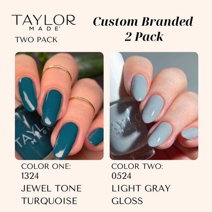 Taylor Made Polish - Vendita all'ingrosso Smalto per unghie - Smalto per unghie personalizzato: confezione da 2 a lunga tenuta + vegano + non tossico79
