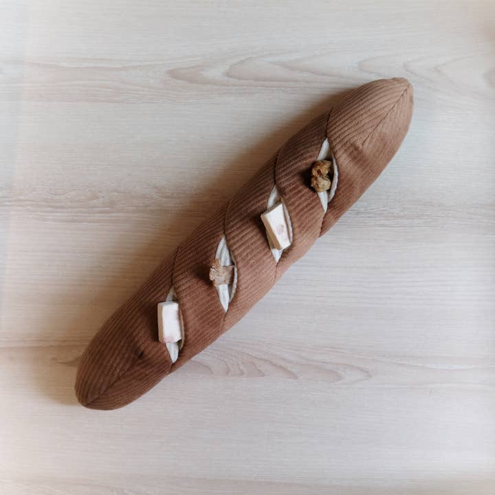 Lambwolf Collective - Wholesale Pet Plush Toy - Dog - BAGUETTE//ENRICHMENT DOG TOY