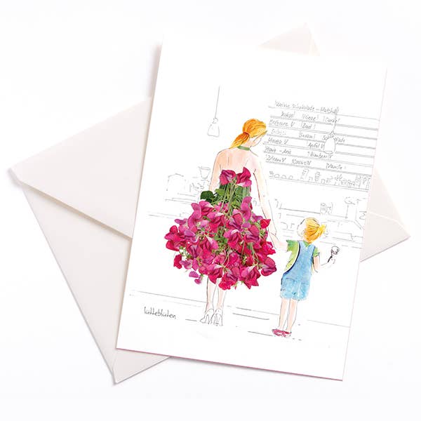 Do you want an ice cream? - Card with envelope for wholesale by Lütteblüten