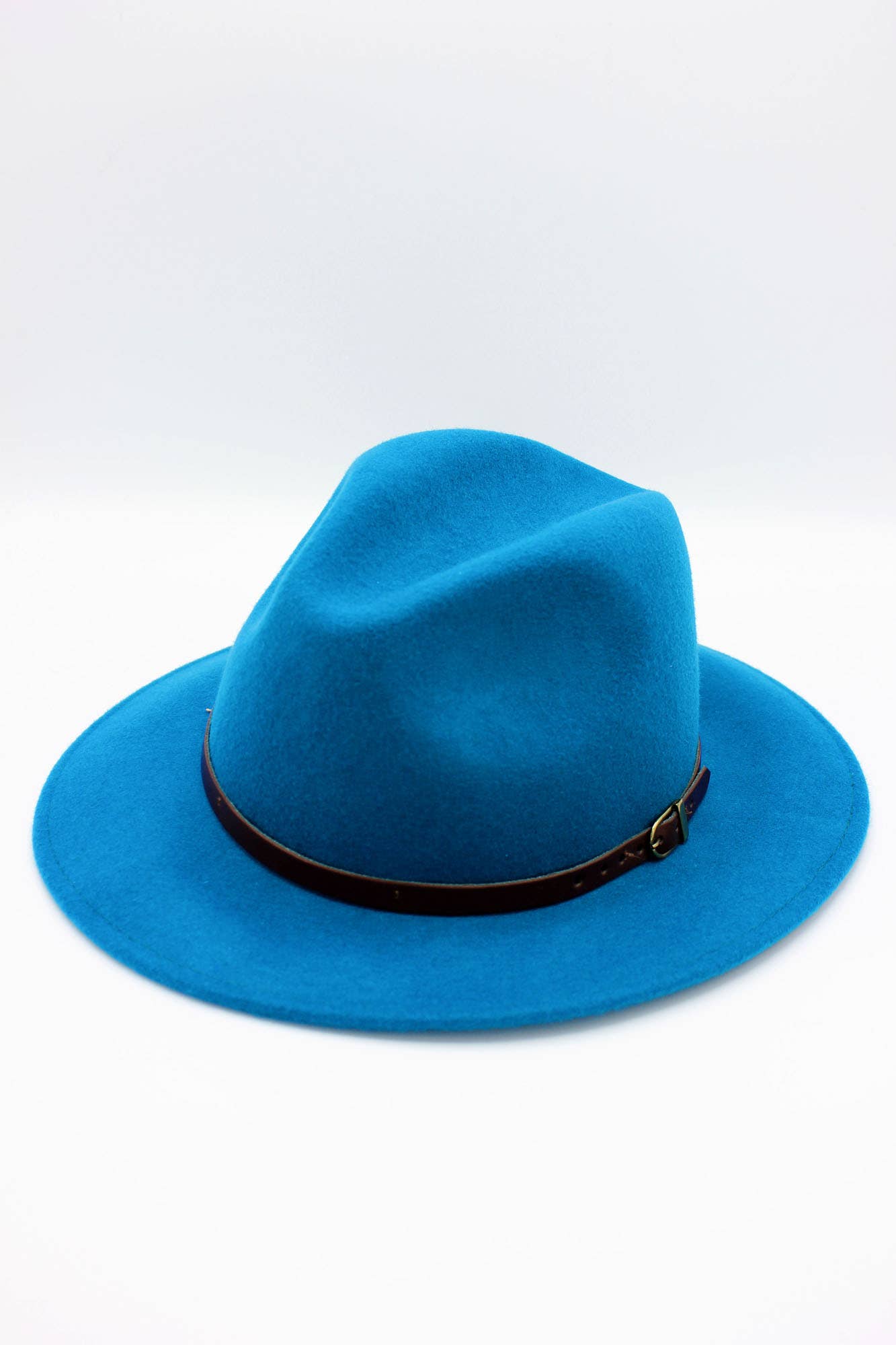 Hologramme Paris - Wholesale Fedora - Unisex - Classic Wool Fedora Hat with Belt23