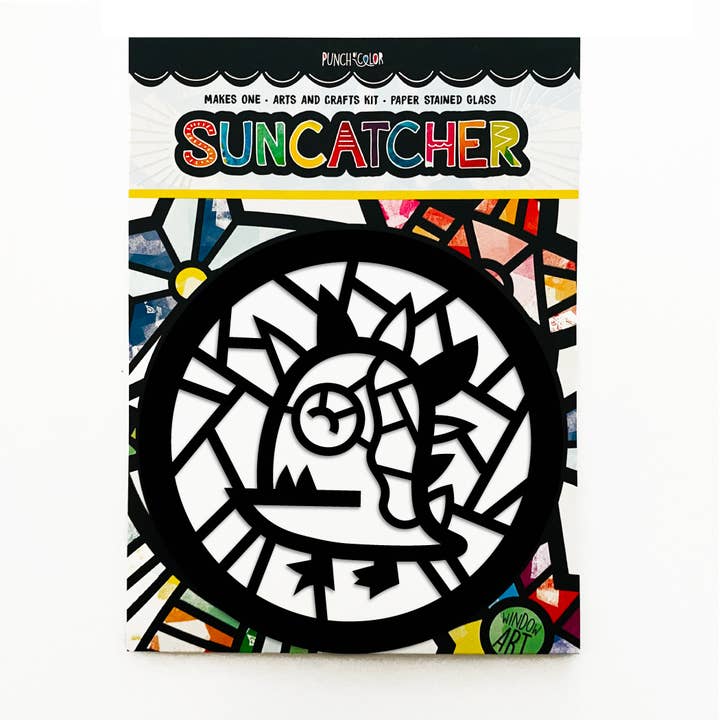Monster Suncatcher Kit for wholesale by Punch of Color