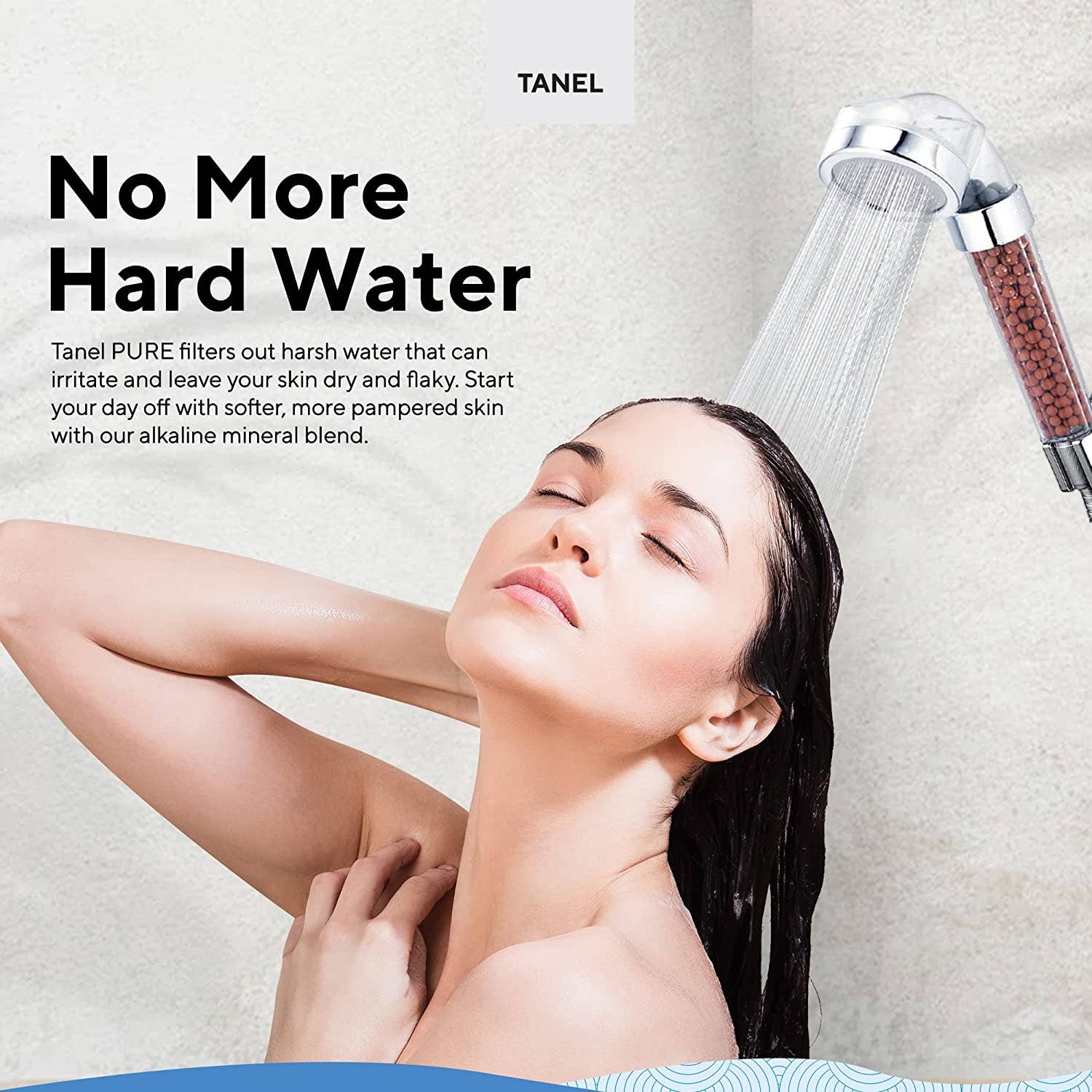 TANEL – wholesale Body wash/shower gel – Tanel Pure - High-Pressure Ionic Showerhead - Mineral Inc5
