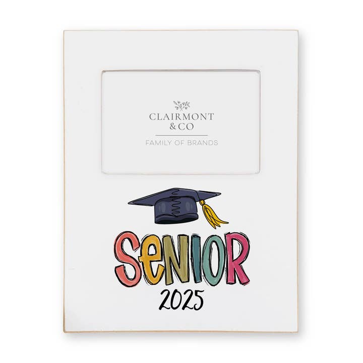Senior 2025 Picture Frame-Rainbow Senior 2025 for wholesale by Clairmont & Co