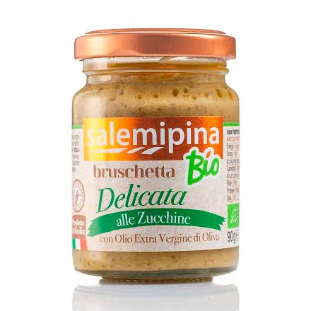 SALEMI PINA SOC. AGRICOLA SRL - Wholesale Sauce - Bruschetta with zucchini from organic farming0