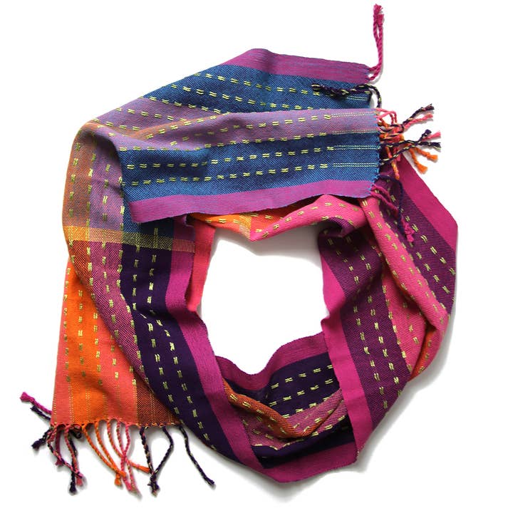 Écharpe Inde Sunset pour la vente par Pink Door Store