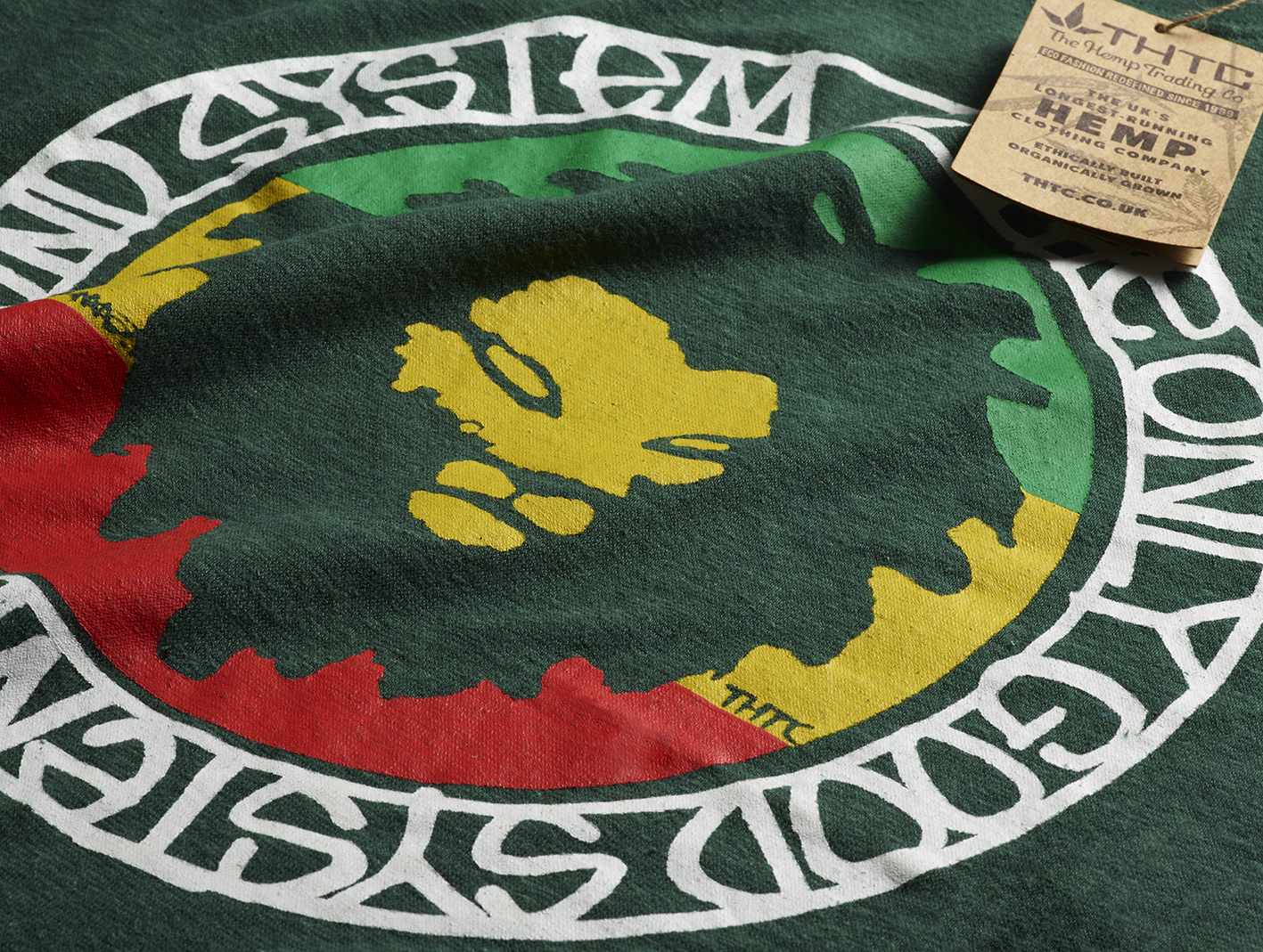 System of a Mau Hemp T-Shirt - Bottle Green for wholesale on Faire2