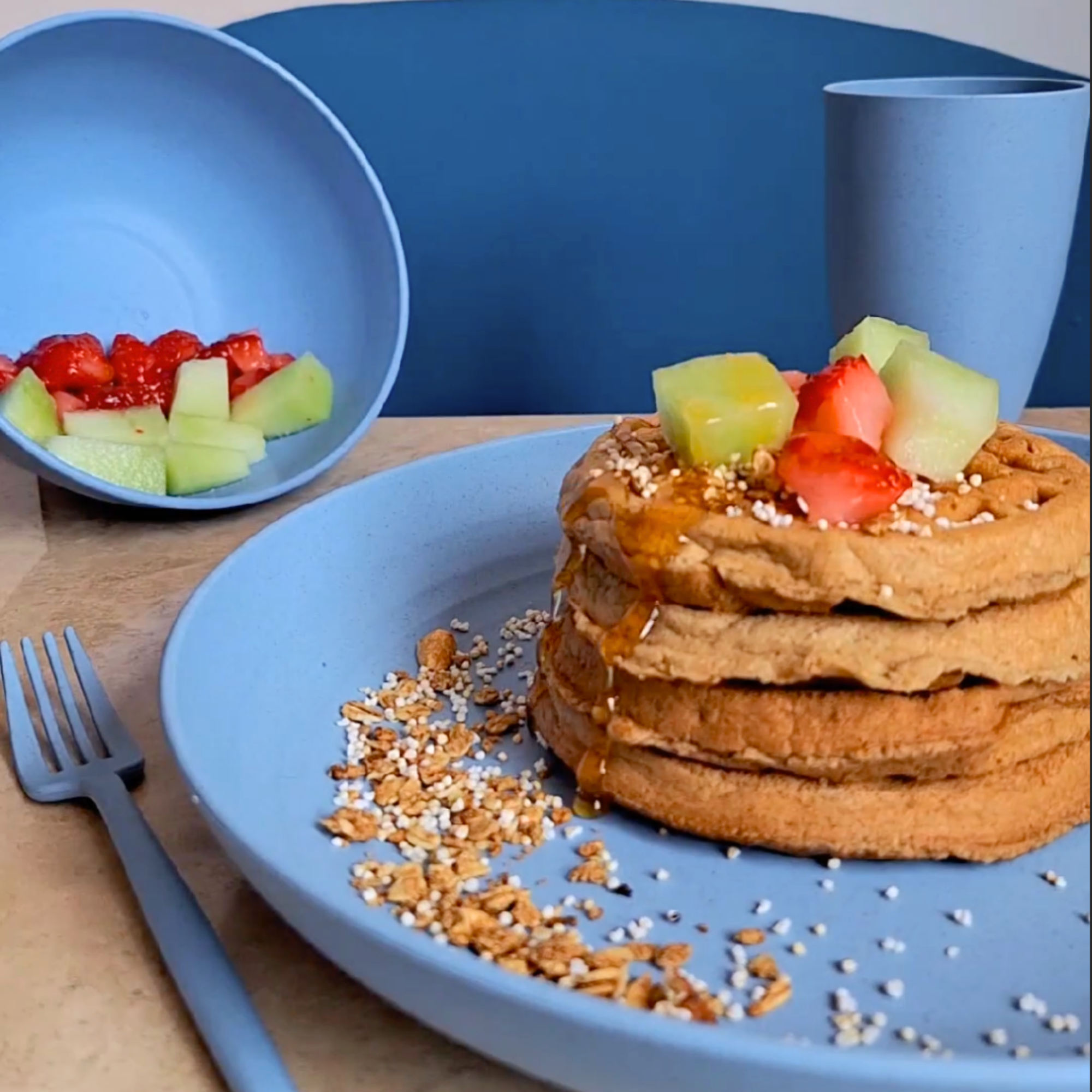 Greendish - Venta al por mayor Conjuntos de vajilla - Conjuntos de vajilla reutilizable ecológica de paja de trigo36