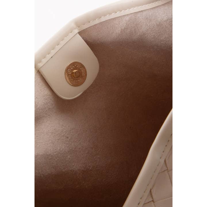 Collections by Fame Accessories - Wholesale Tote Bag - Women's - Woven Leather Tote Bag3