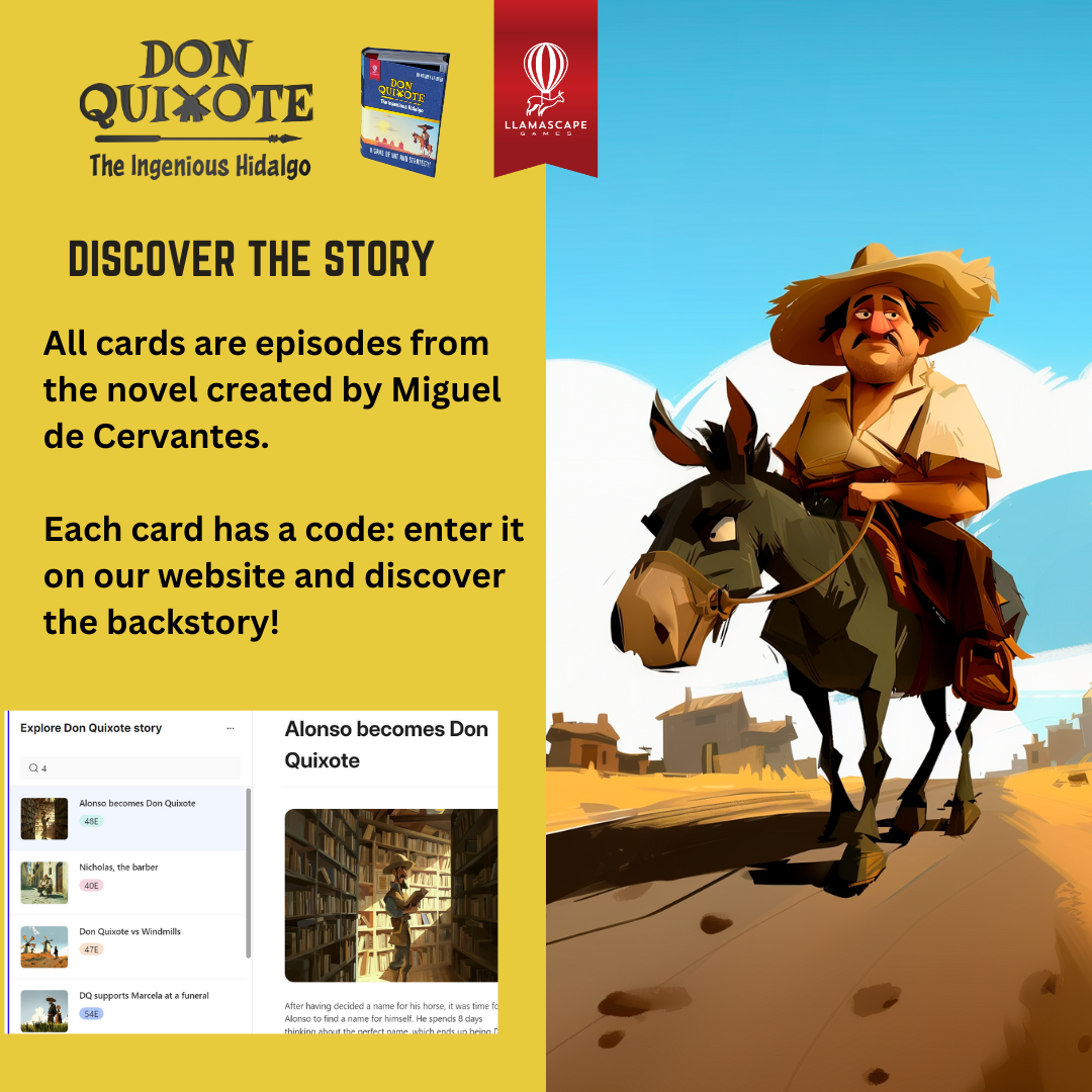 Llamascape Games - Wholesale Bordspel - Don Quichot: de vernuftige edelman | bordspel7