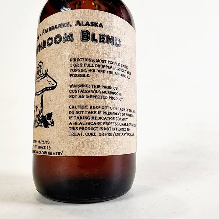 Tundra Tonics - Venta al por mayor Tinturas - Tintura silvestre forrajera de Alaska con doce hongos2