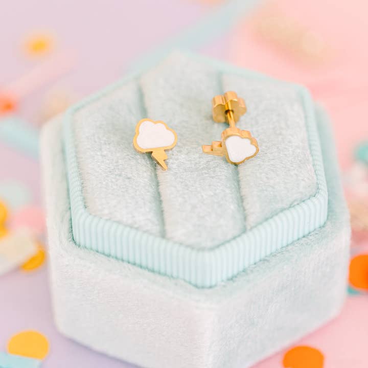 Pierced Co - Wholesale Stud/Post Earrings - Storm Cloud1