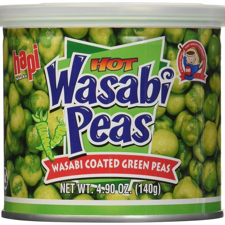 L&F Universal Goods - Wholesale Nuts - Hapi Wasabi Flavored Hot Peas 12/4.9OZ0