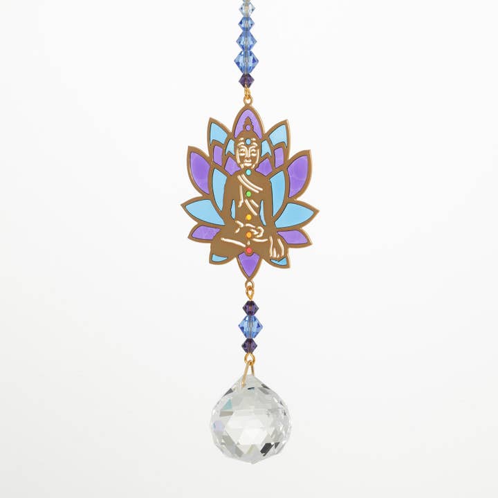 Crystal Dreams - Buddha for wholesale by Woodstock Chimes