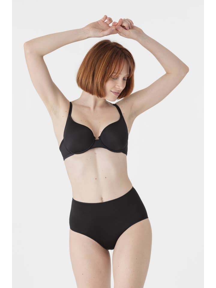Maison Lejaby – Großhandel Unterwäsche – Damen – Maison Lejaby Unsichtbare weiße High-Waist-Höschen7