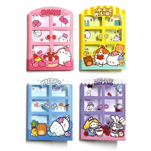 MOLANG WINDOW STICKY MEMO PAD and other Purchase Wholesale editions memo. Free Returns & Net 60 Terms on Faire trending on Faire.
