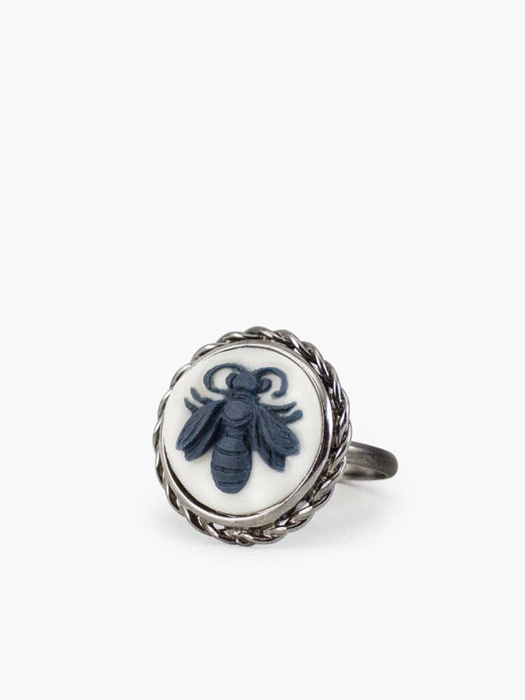 Vintouch Jewels - Wholesale Cocktail/Statement Ring - Bee Cameo Ring1