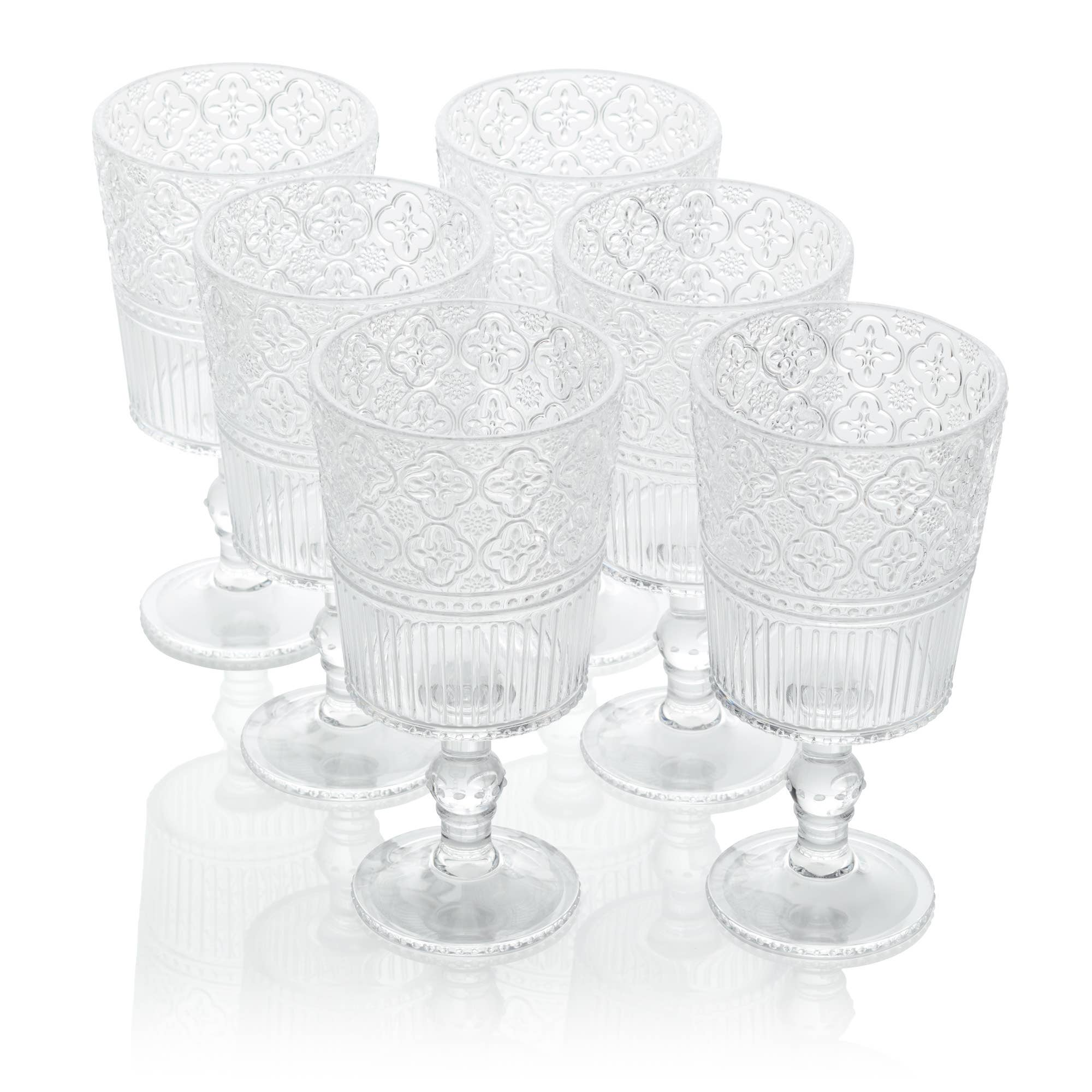 Certified International - Wholesale Drinking Glass/Cup - Victoria Clear Acrylic All Purpose Goblet 14 oz.2