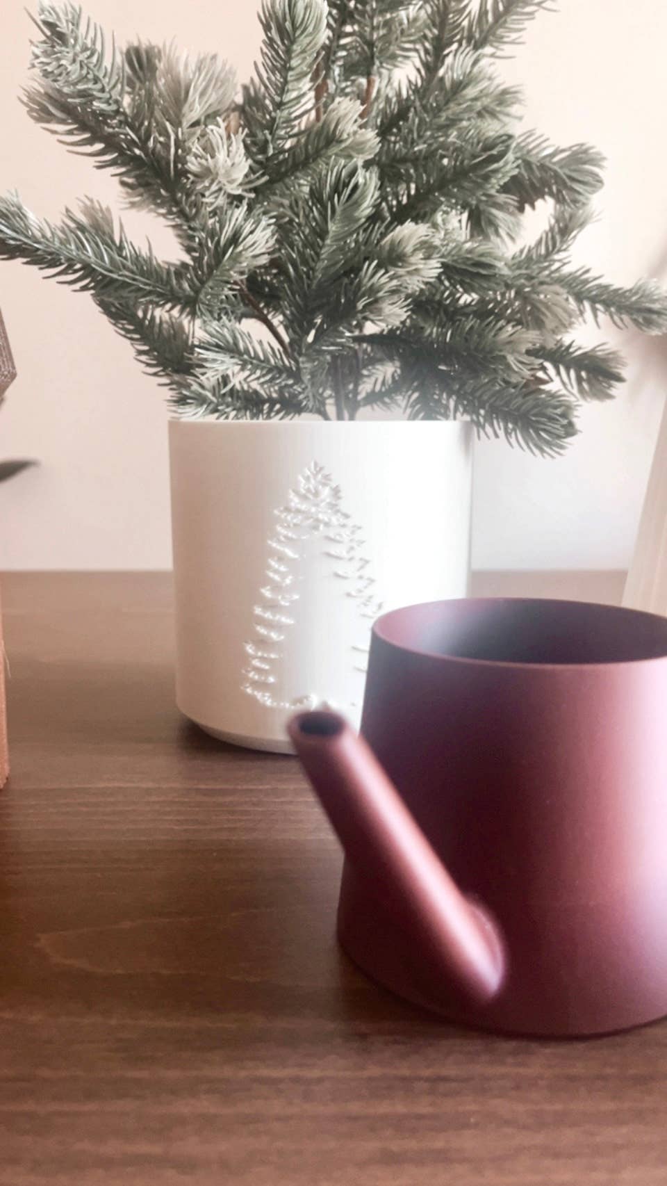 Prairie City Printing Co. – Vaso de plantas por atacado – Vaso de Planta de Pinheiro Branco Design Escandinavo3