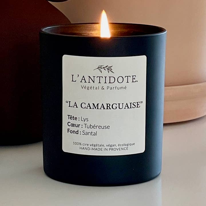 L'ANTIDOTE - Wholesale Jar/Filled Candle - LA CAMARGUAISE candle2