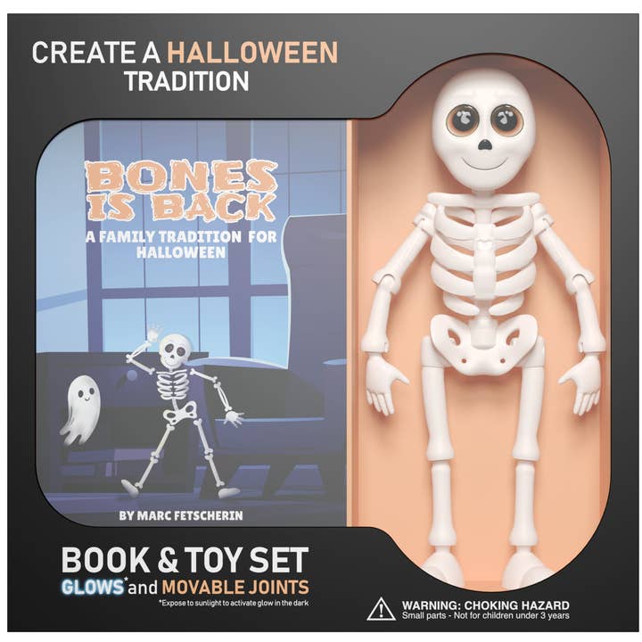 Bones is Back - Wholesale Book - Kids - Book & Toy Set