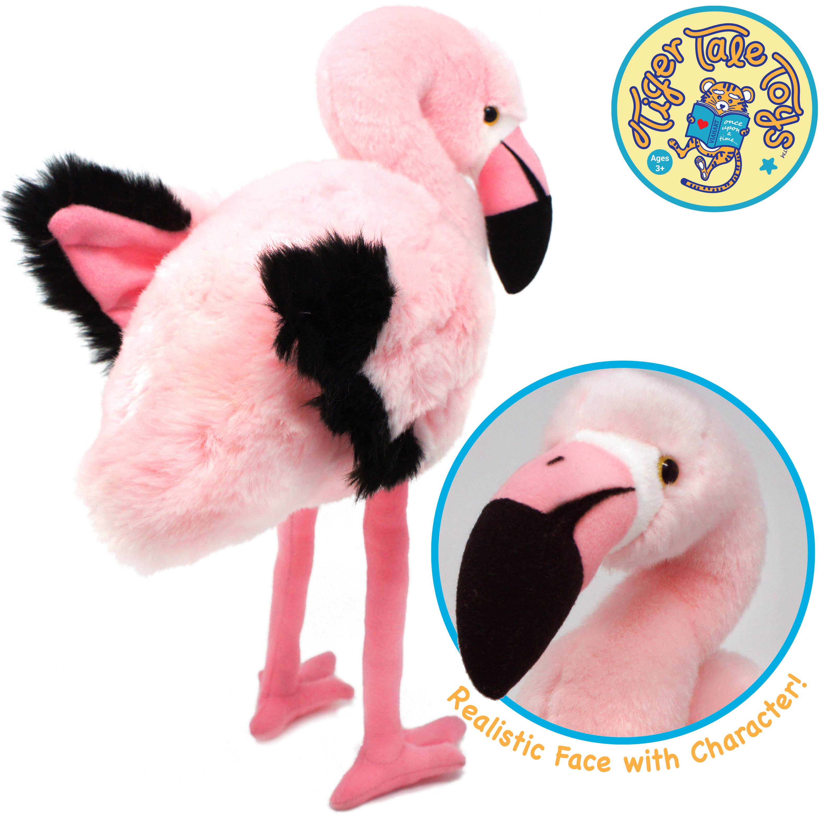 VIAHART Toy Co. - Wholesale Stuffed/Plush Toy - Kids & Baby - Fay The Flamingo | 13 Inch Stuffed Animal Plush4