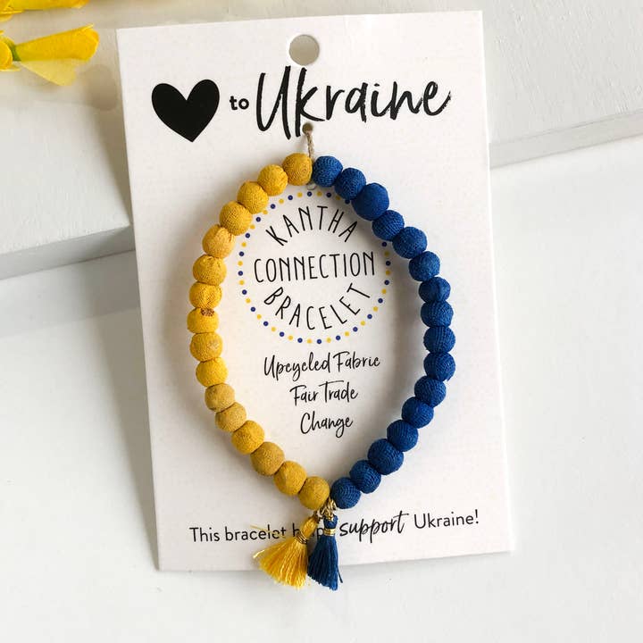 Love To Ukraine • Cause Armband für den Großhandel von WorldFinds