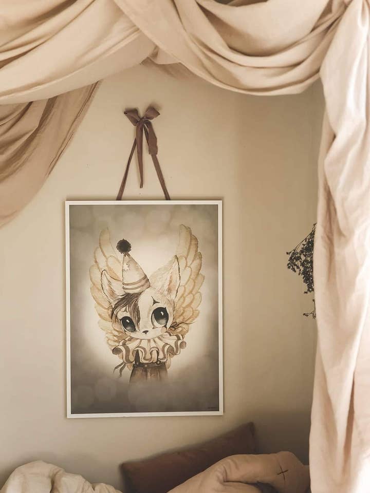 Affiche Mr Bill pour la vente par Mrs Mighetto