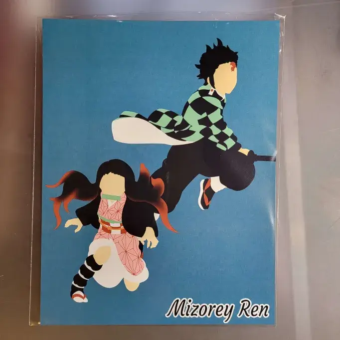 Mizorey Ren - Wholesale Art Print - Demon Slayer Print2