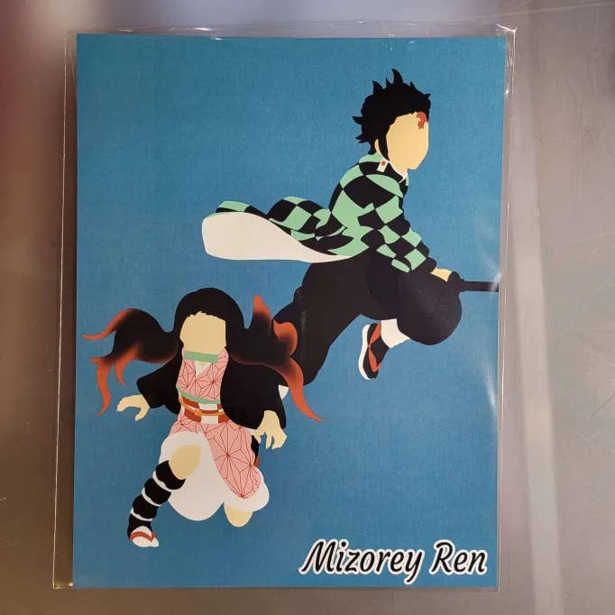 Mizorey Ren - Wholesale Art Print - Demon Slayer Print2