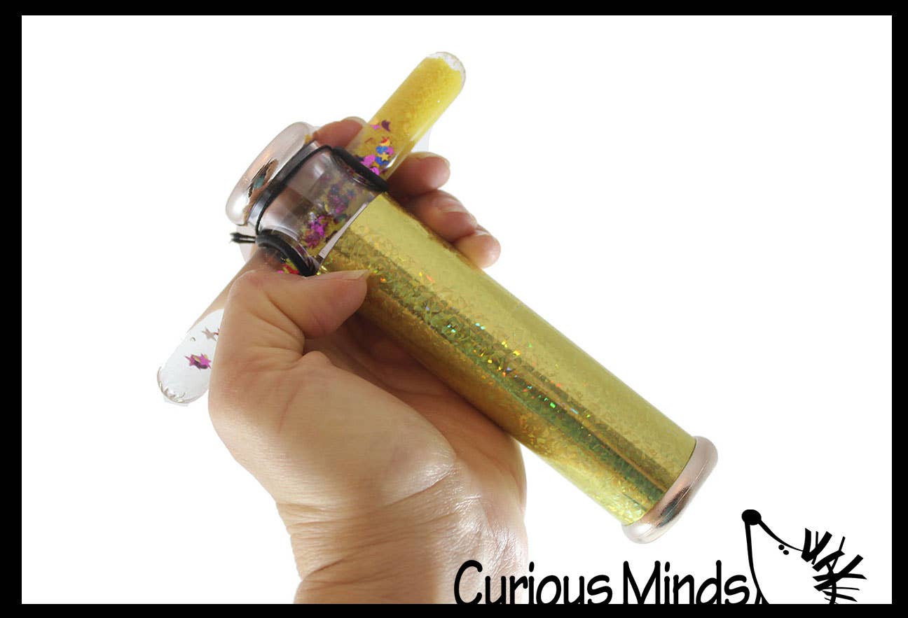 Curious Minds Toys - Wholesale Classic Toy - Kids - 1 Kaleidoscope Toy - Nice Fast Moving Visual Display - Color5