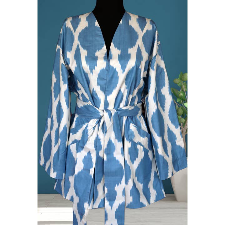 Bomulds Ikat Kaftan 010 for engroshandel hos MIASETA