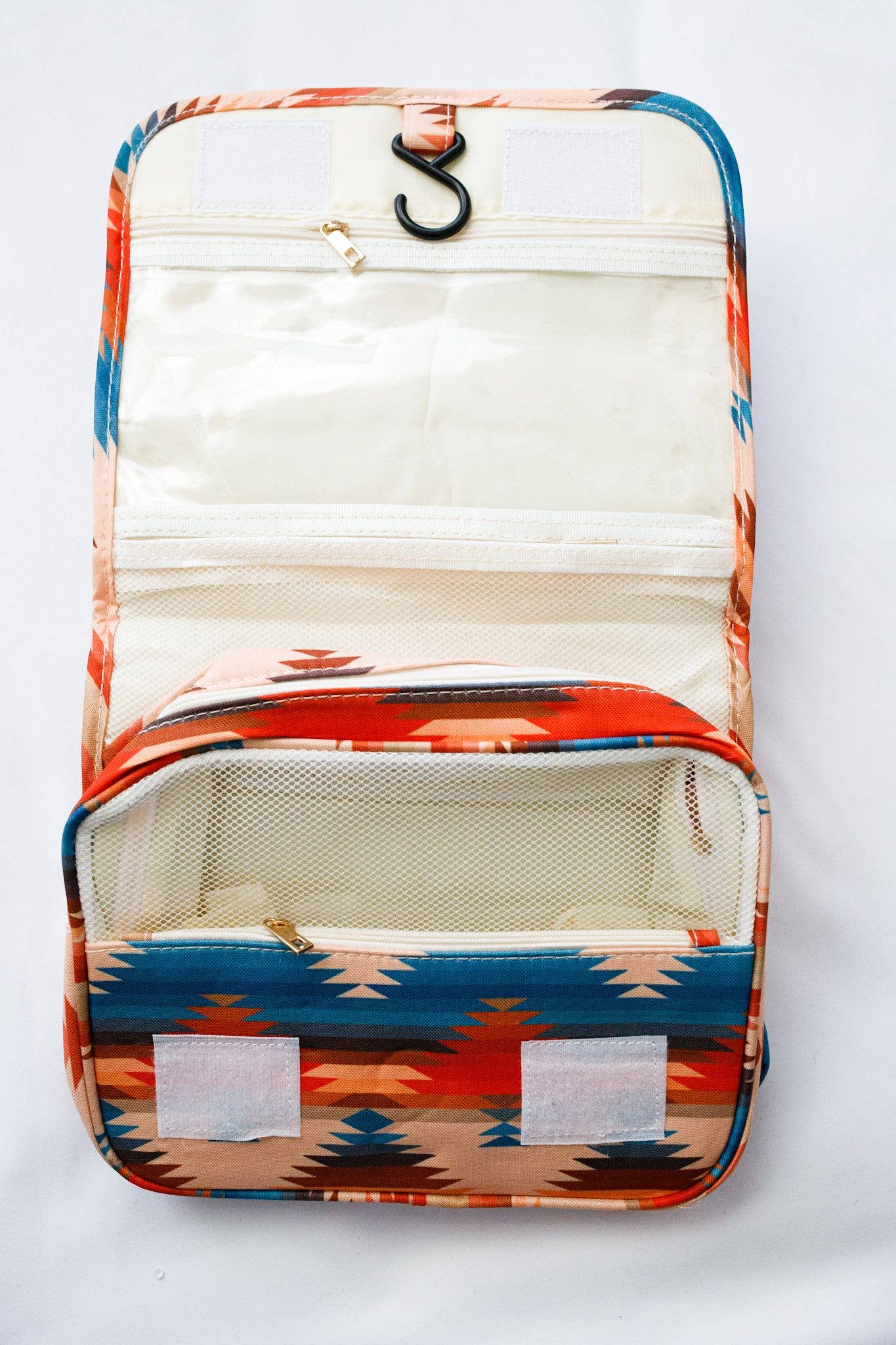 The Front Porch Label - Vente Trousse de toilette – femme - Sac de douche Aztec2