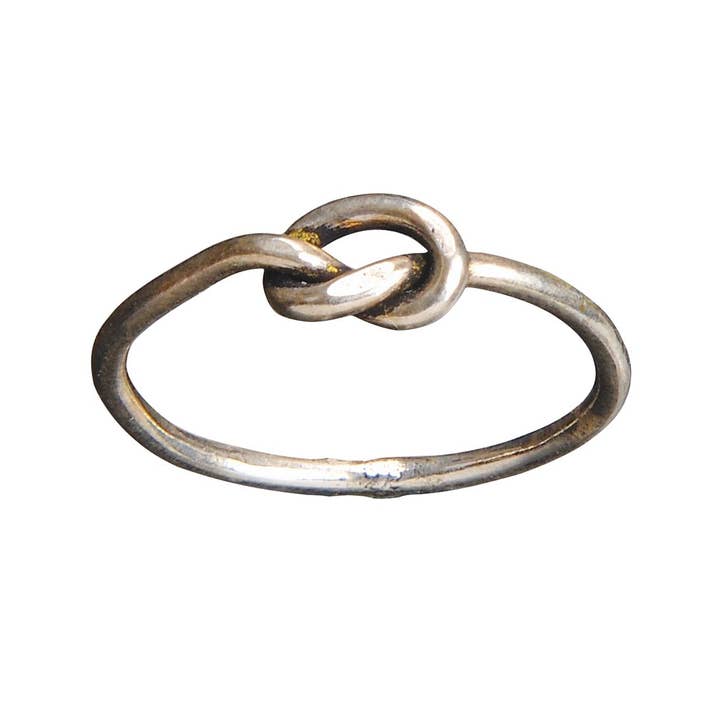 The Collection Royal / Royal Handicrafts - Wholesale Band/Stacked Ring - Handcrafted Metal Knot Band Ring1