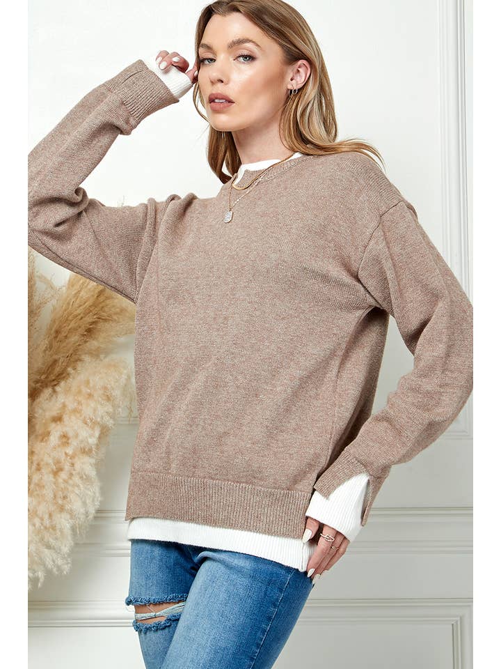 Cezele - Vendita all'ingrosso Maglione tricot - Donna - Maglione in maglia a maniche lunghe - 100% acrilico9